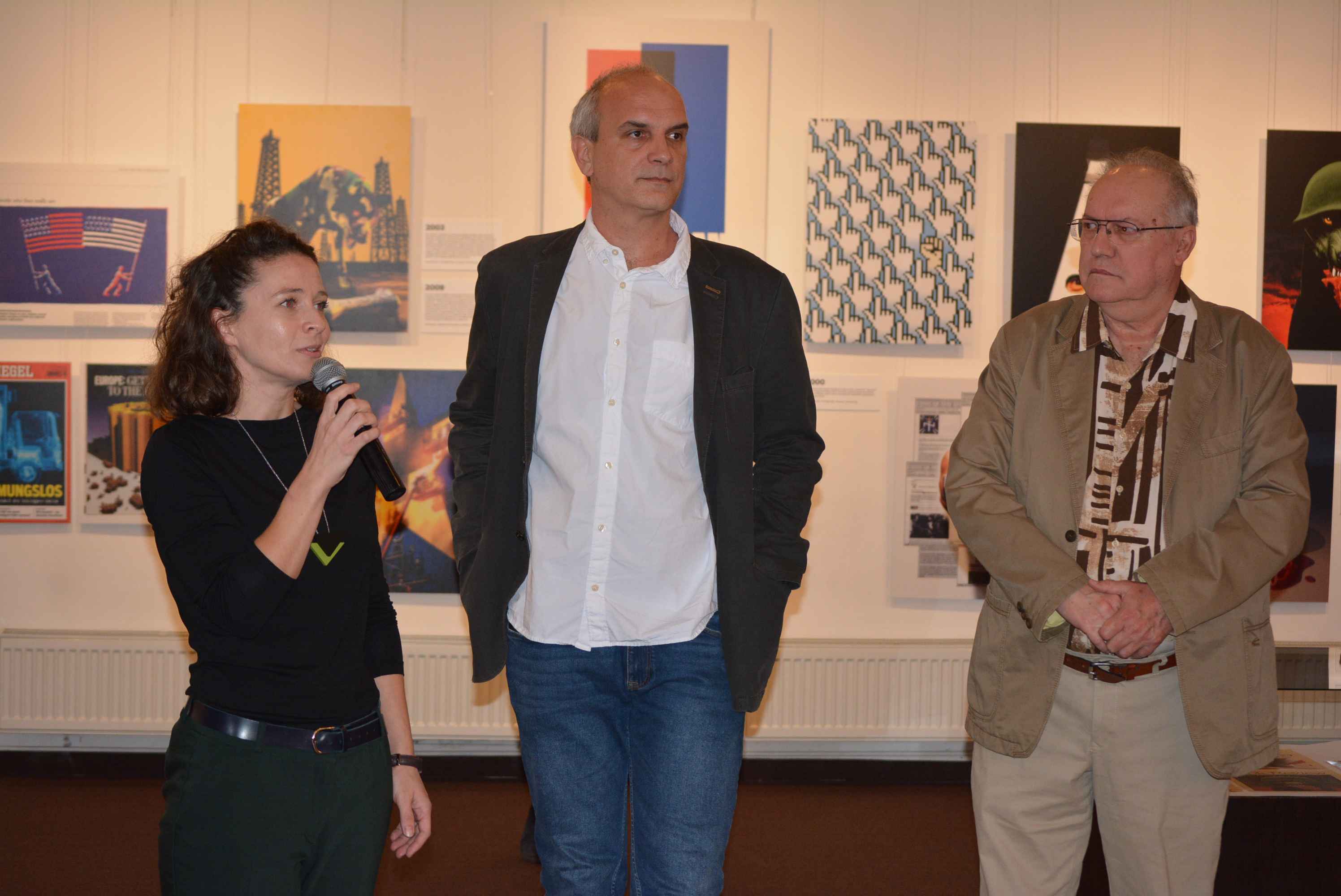 CZK ČAKOVEC Pogledajte kako je bilo na otvorenju očaravajuće izložbe poznatog grafičkog dizajnera Mirka Ilića