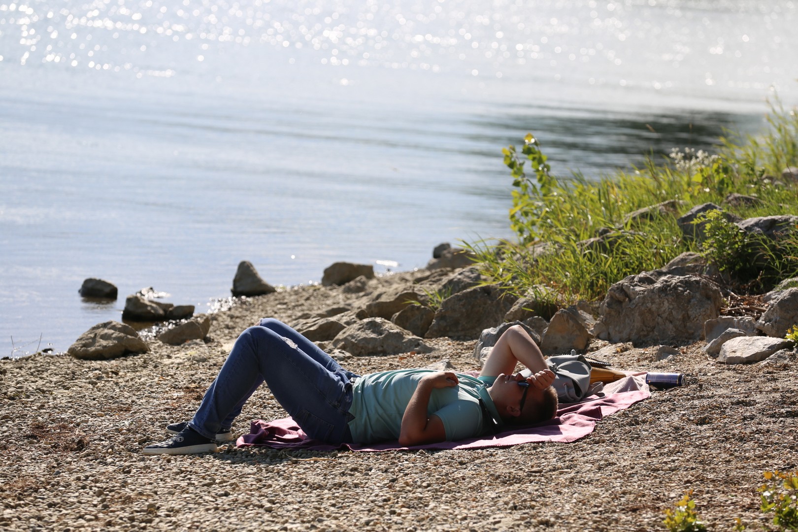 KLIKOM PO MARINI Mnogi Međimurci nedjeljno popodne proveli na preloškoj Marini