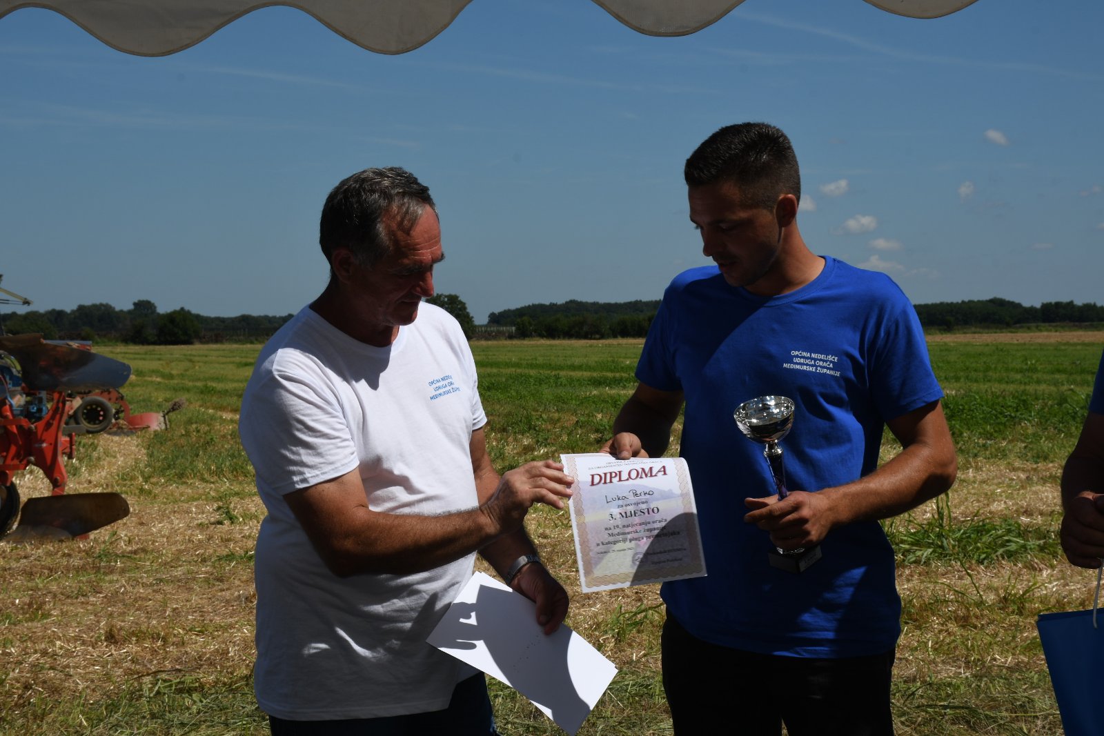 EVO POBJEDNIKA Valentino Šalković i Nikola Perko najbolji orači Međimurske županije