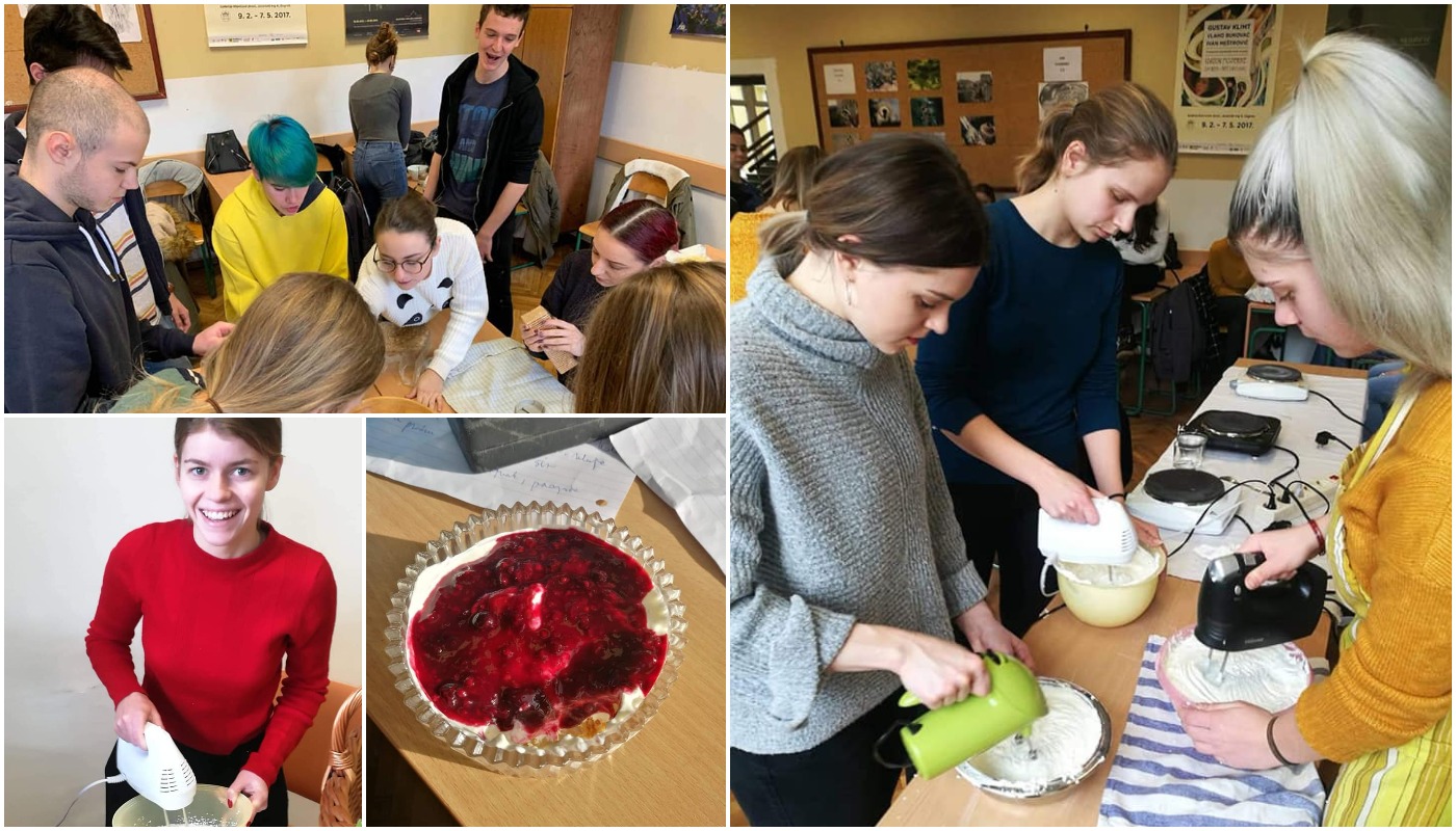 Gimnazijalci spravljali kolače bez pečenja, izgledaju vrlo primamljivo