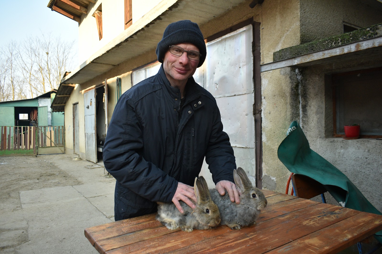 Denis Dobša kuniće uzgaja od malih nogu