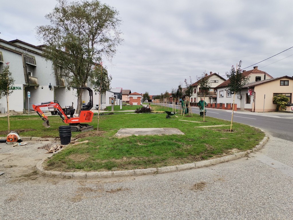 Uređenje centra Orehovice