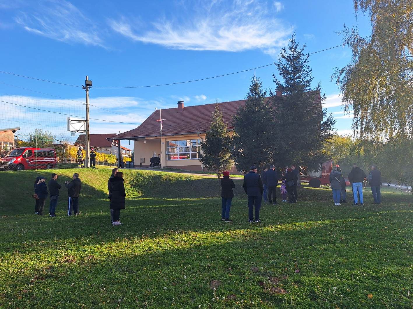 vatrogasna vježba Vatrogasne zajednice općine Sveti Juraj na Bregu