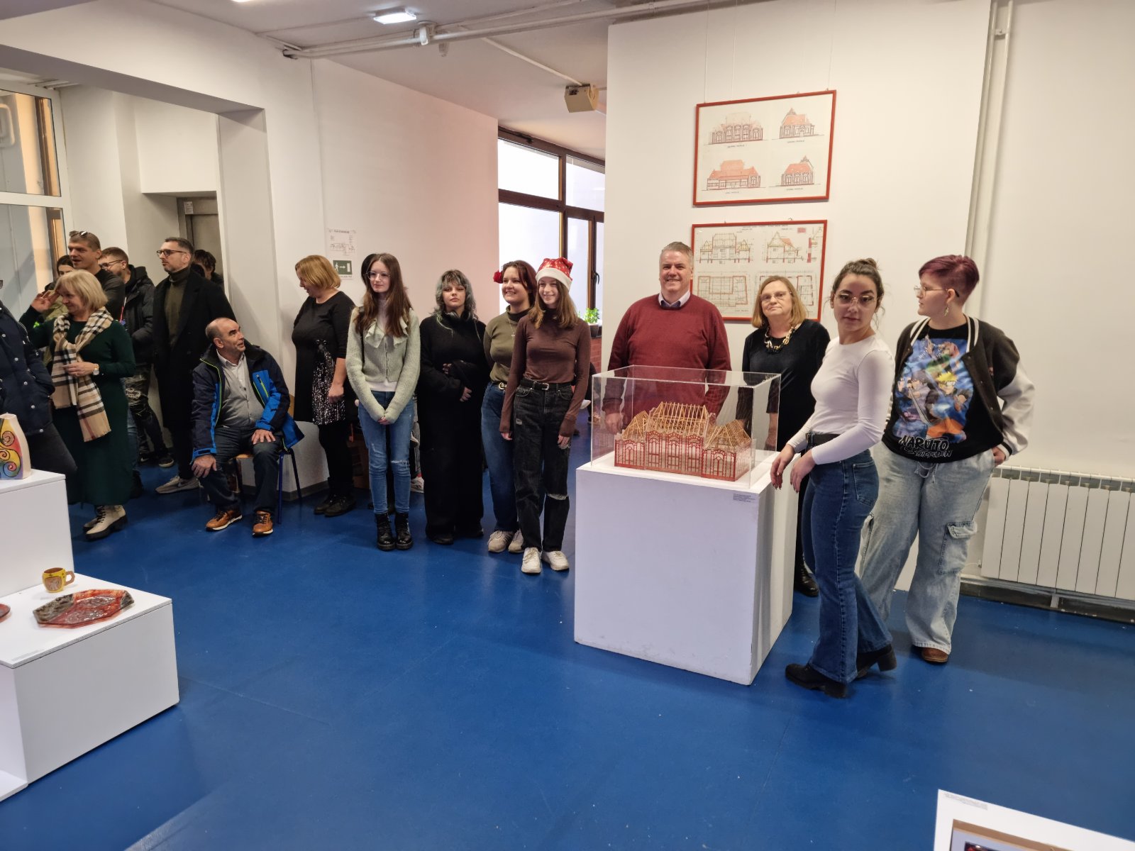 Izložba u Graditeljskoj školi Čakovec – predstavili radove sa secesijskim motivima