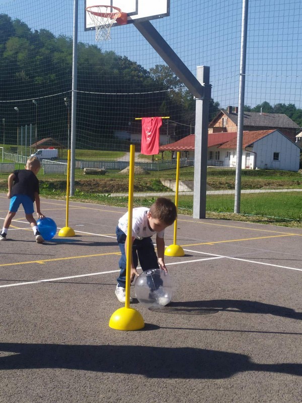 SPORT I DRUŽENJE Mališani iz vrtića ‘Maslačak’ uključili su se u obilježavanje Europskog tjedna sporta