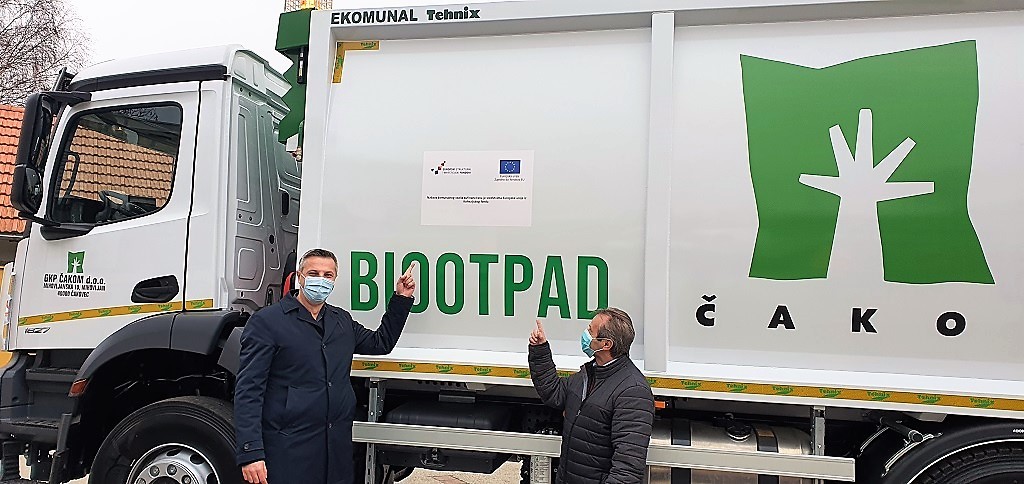 FOTO Vozila za odvojeno prikupljanje otpada stigla u ČAKOM