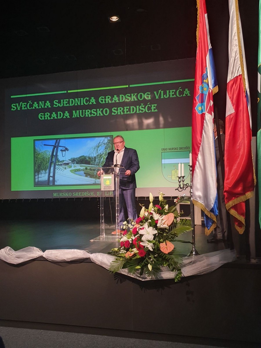 FOTO Svečana sjednica Gradskog vijeća Grada Mursko Središće