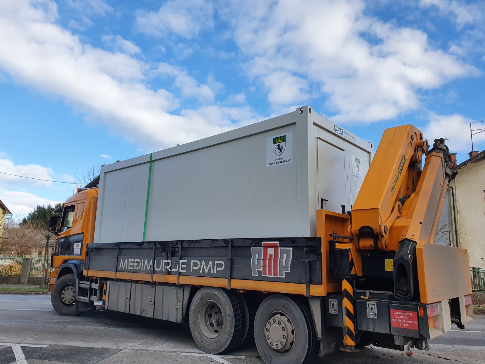 Općina Donji Kraljevec pomaže stradalima: Poslali stambeni kontejner za jednu obitelj!