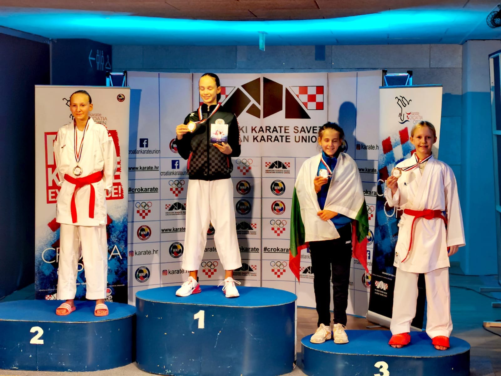 KARATE KLUB GLOBUS Na ‘Croatia openu’ u Rijeci osvojili 3 zlata i 6 bronci
