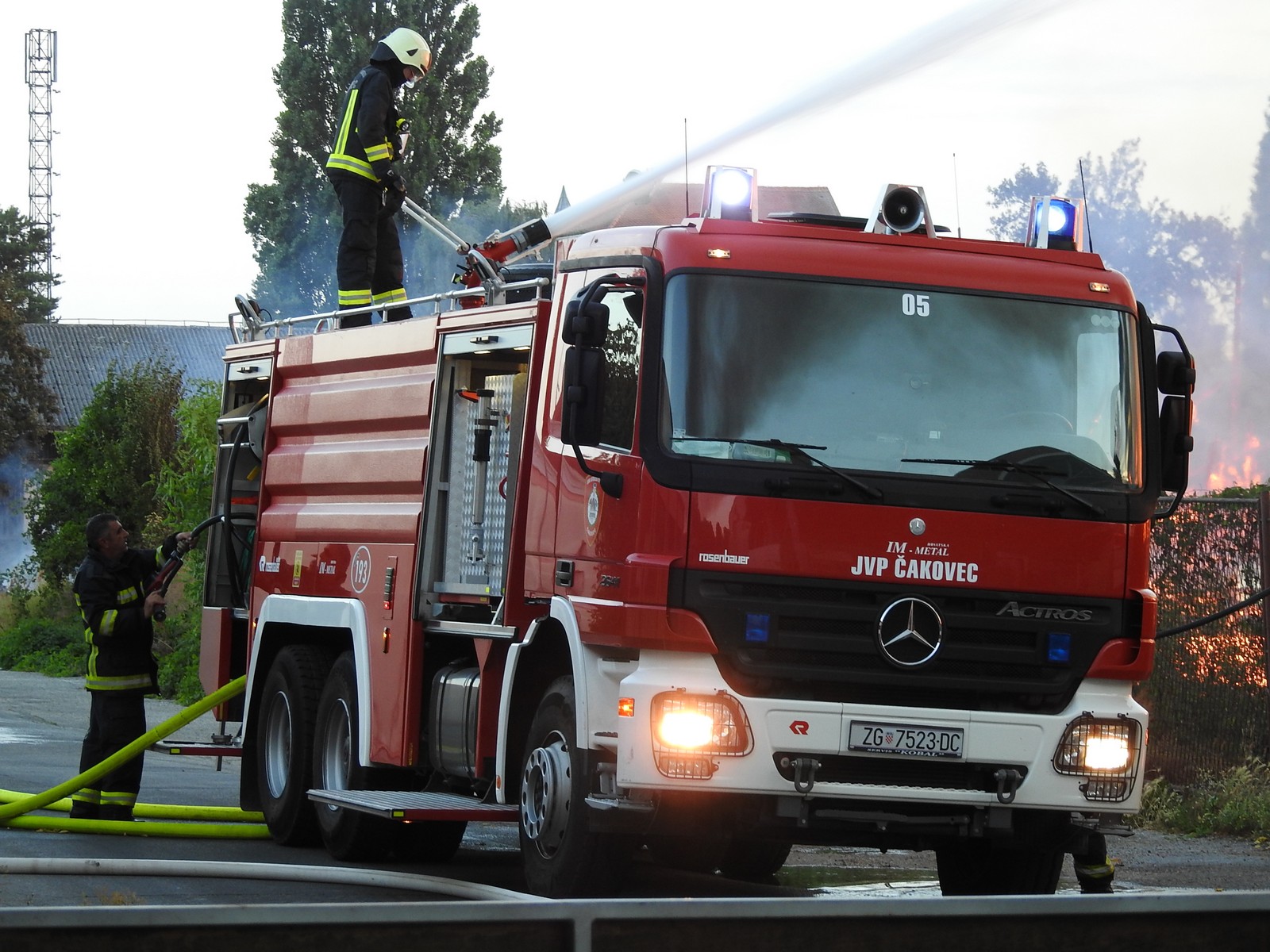 Požar kakav Čakovec ne pamti