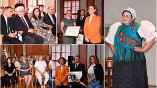 SVEČANA DODJELA Ministrica Nina Obuljen Koržinek uručila UNESCO-ove povelje za međimursku popevku