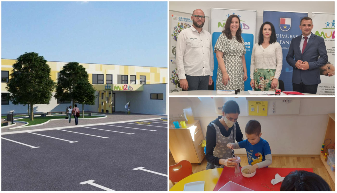POTPISAN UGOVOR Kreće izgradnja Centra za ranu intervenciju u djetinjstvu MURID