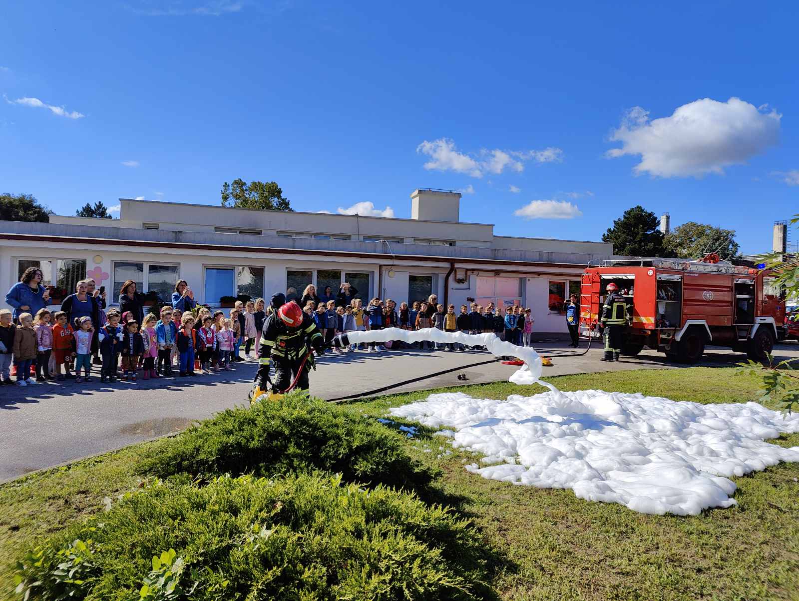 Vatrogasci u Dječjem vrtiću Cvrčak