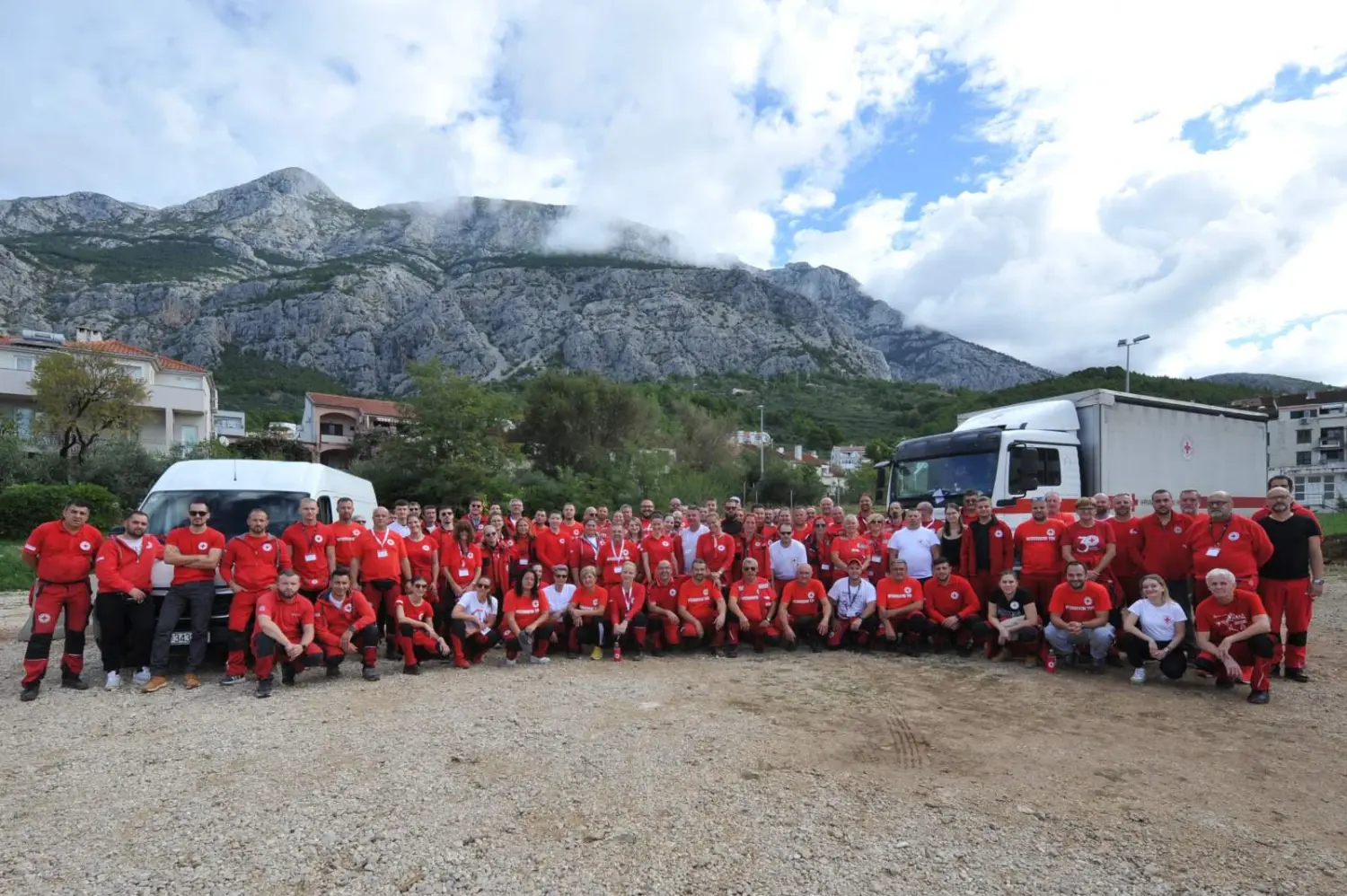 CRVENI KRIĆ VJEŽBA Dalmacija 24, INTERVENTNI TIM