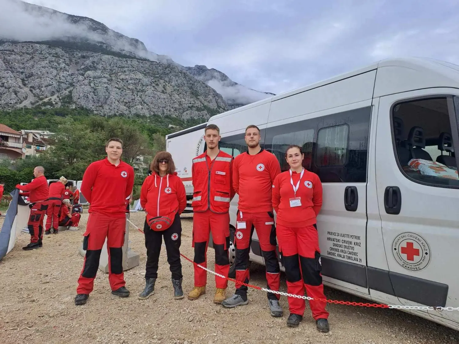 CRVENI KRIĆ VJEŽBA Dalmacija 24, INTERVENTNI TIM