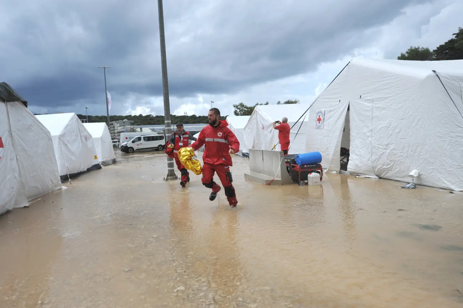CRVENI KRIĆ VJEŽBA Dalmacija 24, INTERVENTNI TIM