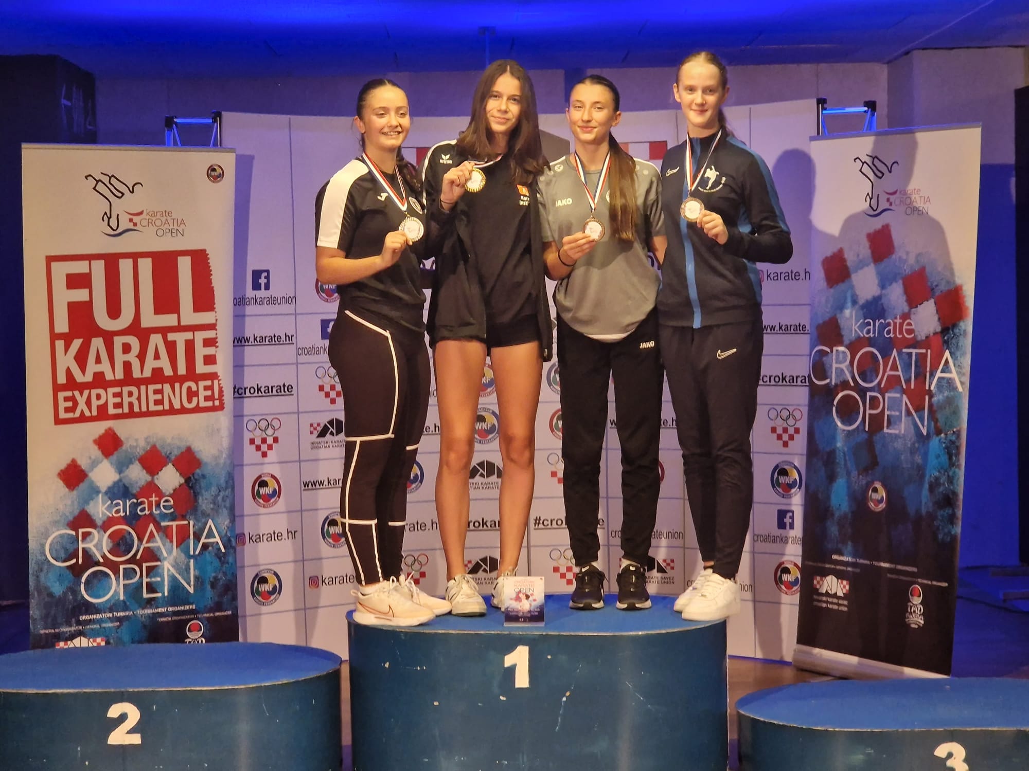 KARATE KLUB GLOBUS Na ‘Croatia openu’ u Rijeci osvojili 3 zlata i 6 bronci