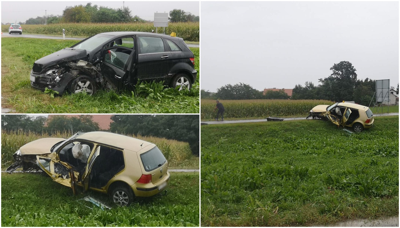 Prometna nesreća između Štefanca i Ivanovca