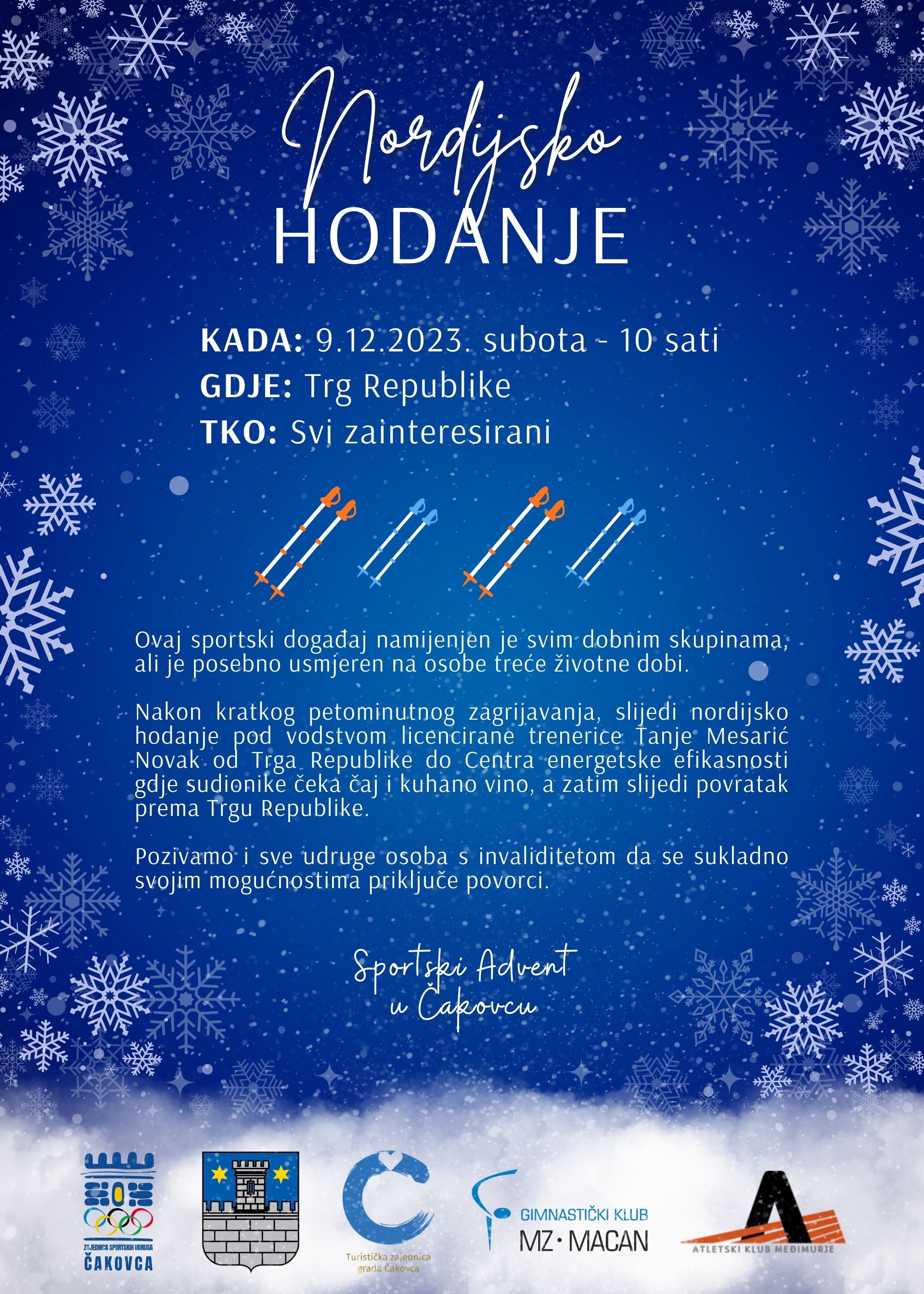 ČAKOVEC Od sutrašnjeg jutra u sportsko – rekreativnom duhu