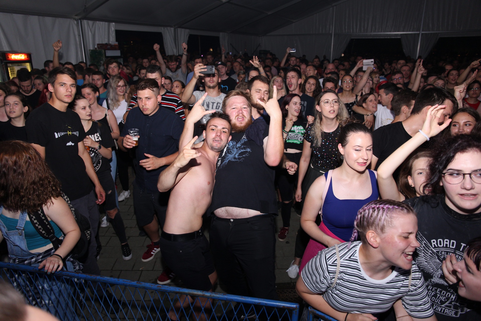 Koncert Hladnog piva na šetnici uz Muru u Murskom Središću