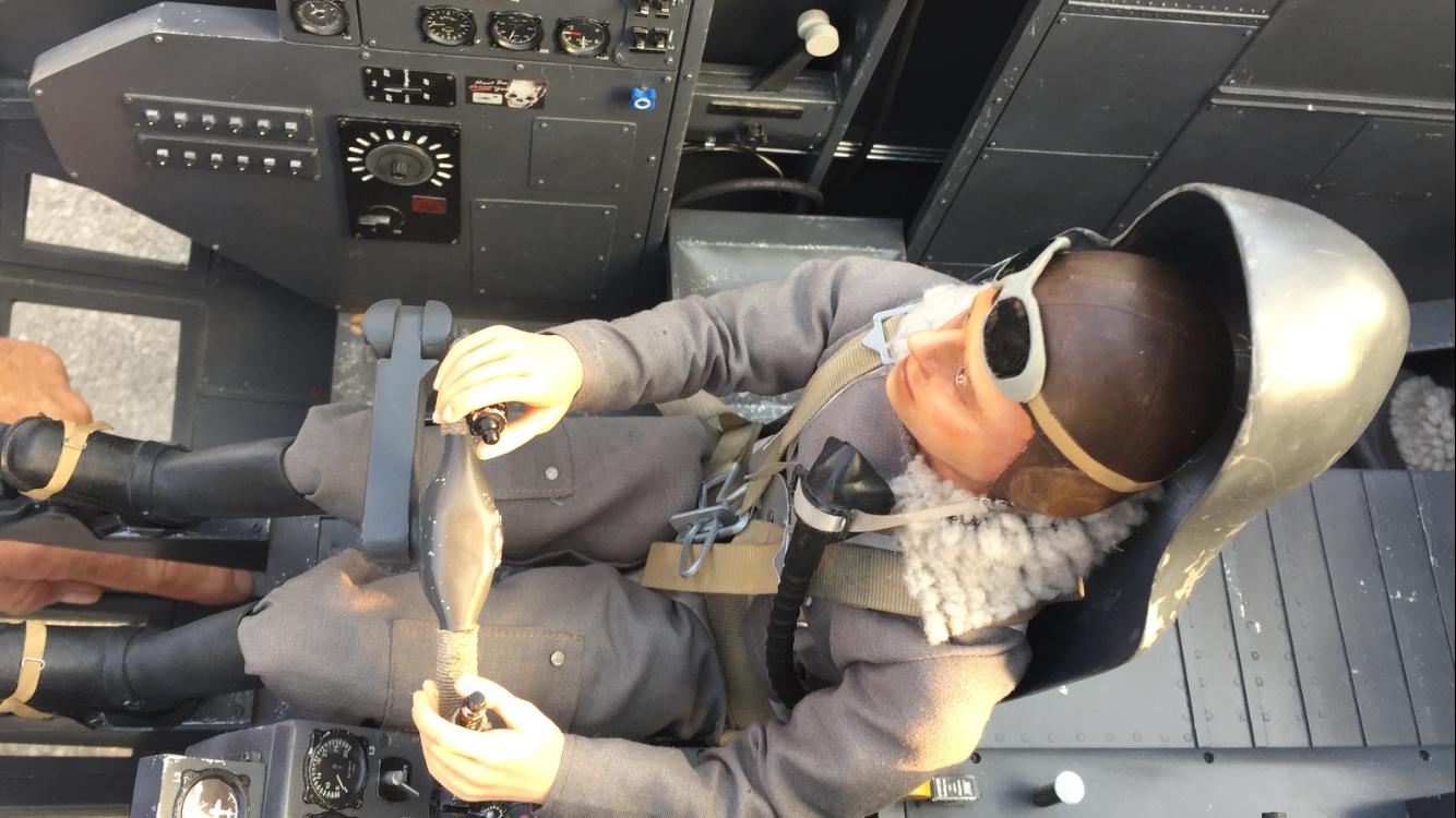 Njemački bombarder iz Drugog svjetskog rata na nebu iznad Čakovca