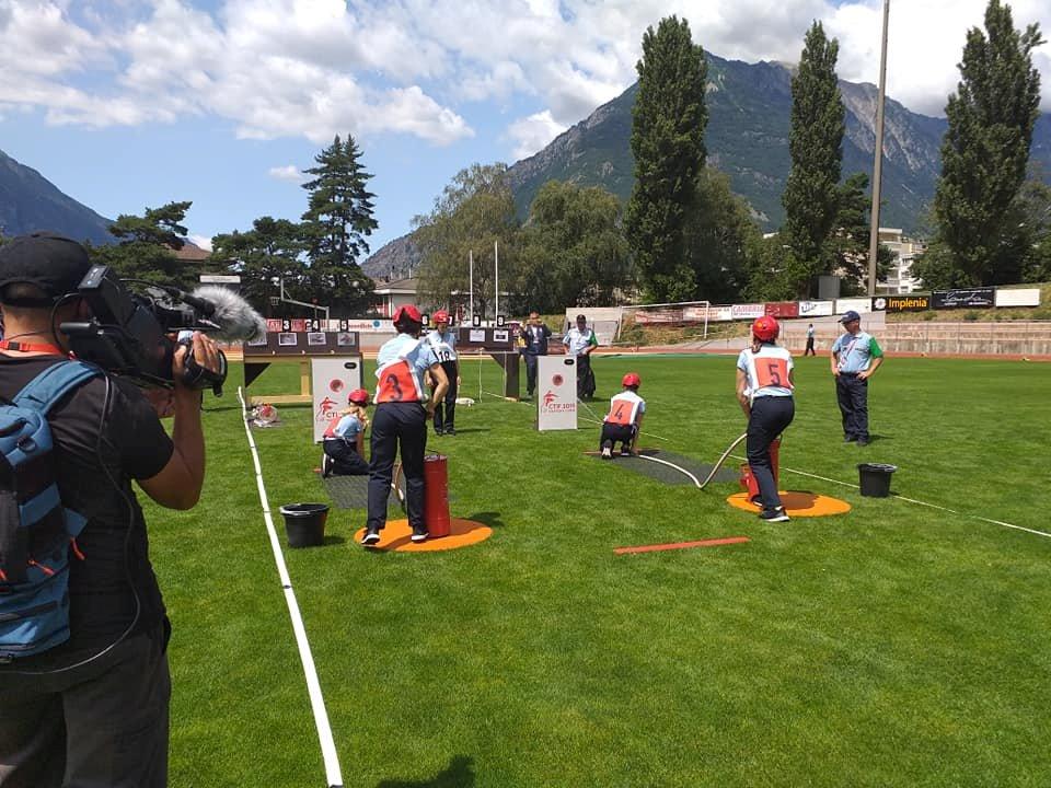 Natjecateljke DVD-a Šandorovec na vatrogasnoj olimpijadi u Švicarskoj