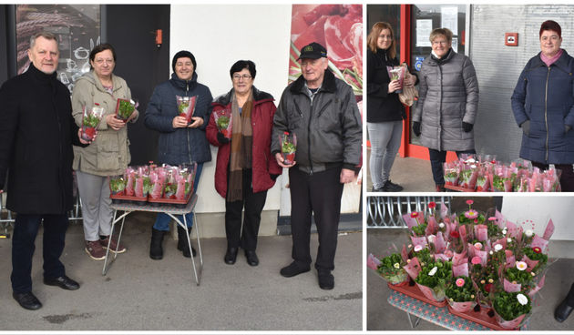 Udruga žena Savska Ves dijelila lončanice povodom Dana žena – List Međimurje/Anamarija Horvat Šantl Udruga žena Savska Ves dijelila lončanice povodom Dana žena – List Međimurje/Anamarija Horvat Šantl