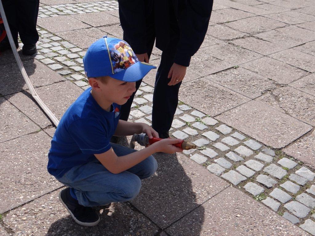 Vatrogasci na čakovečkom trgu