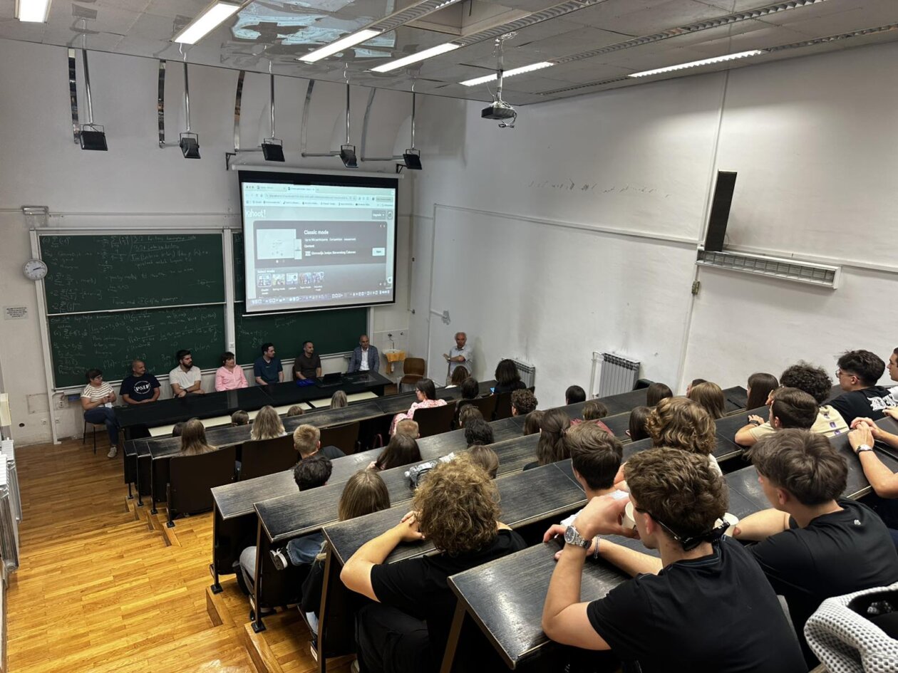 gimnazija posjet PMF gimnazija posjet PMF