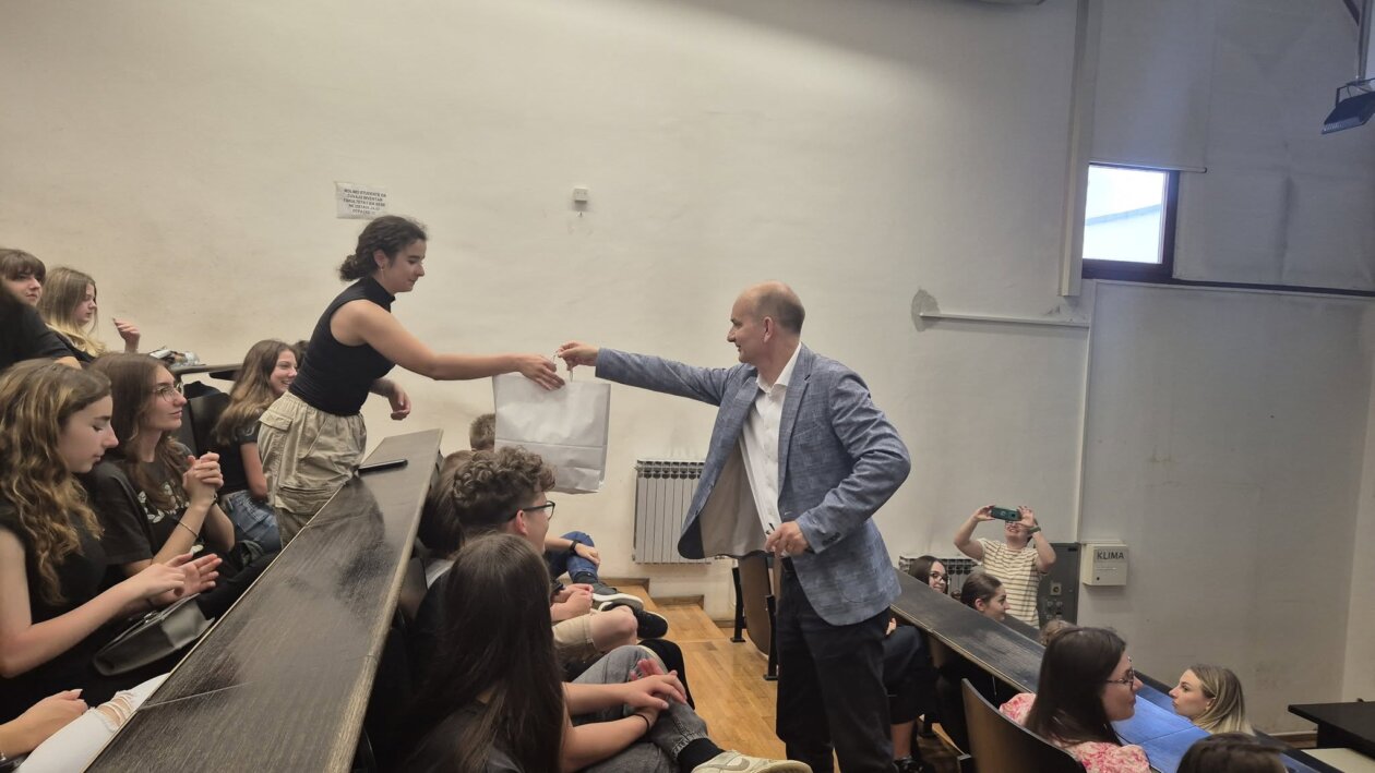 gimnazija posjet PMF gimnazija posjet PMF