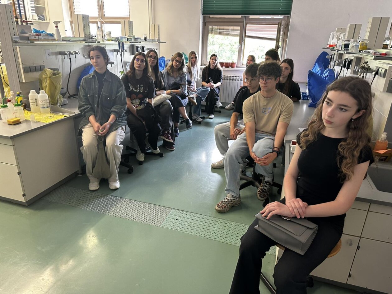 gimnazija posjet PMF gimnazija posjet PMF