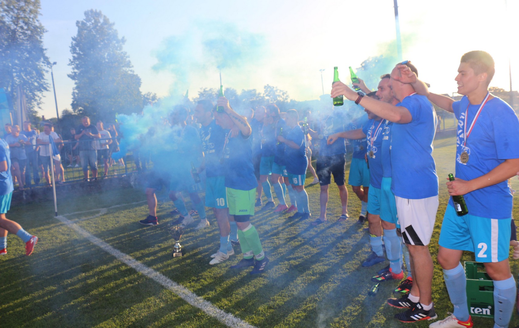 Spektakularno slavlje NK Hodošana: Pobjedom zaključili fantastičnu sezonu i proslavili naslov prvaka!