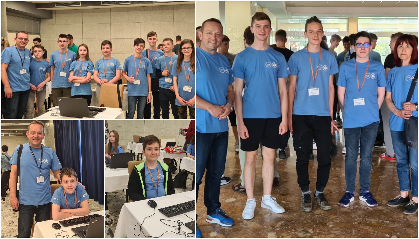 POVIJESNI REZULTAT ČLANOVA UDRUGA MIS I MIK Jakov i Ivano državni prvaci, Marin i Leo viceprvaci u programiranju!