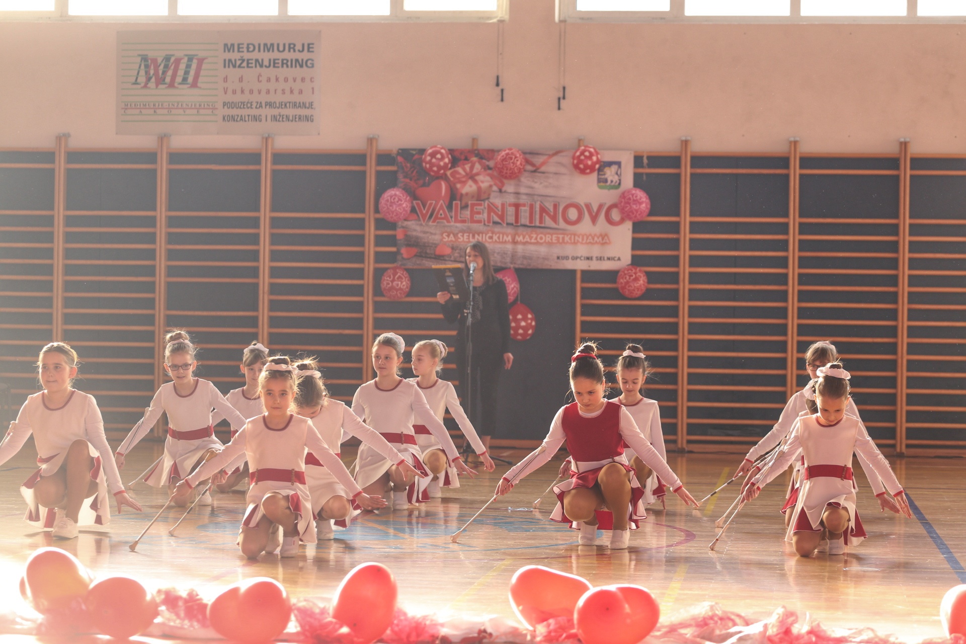 Valentinovo sa Selničkim mažoretkinjama