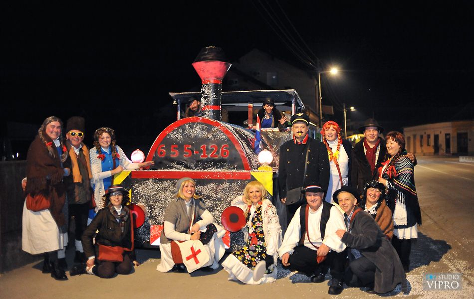 FAŠNIK U GORIČANU Prva nagrada za ‘Vlak u snijegu’, drugo mjesto ‘Ledenim kraljicama’