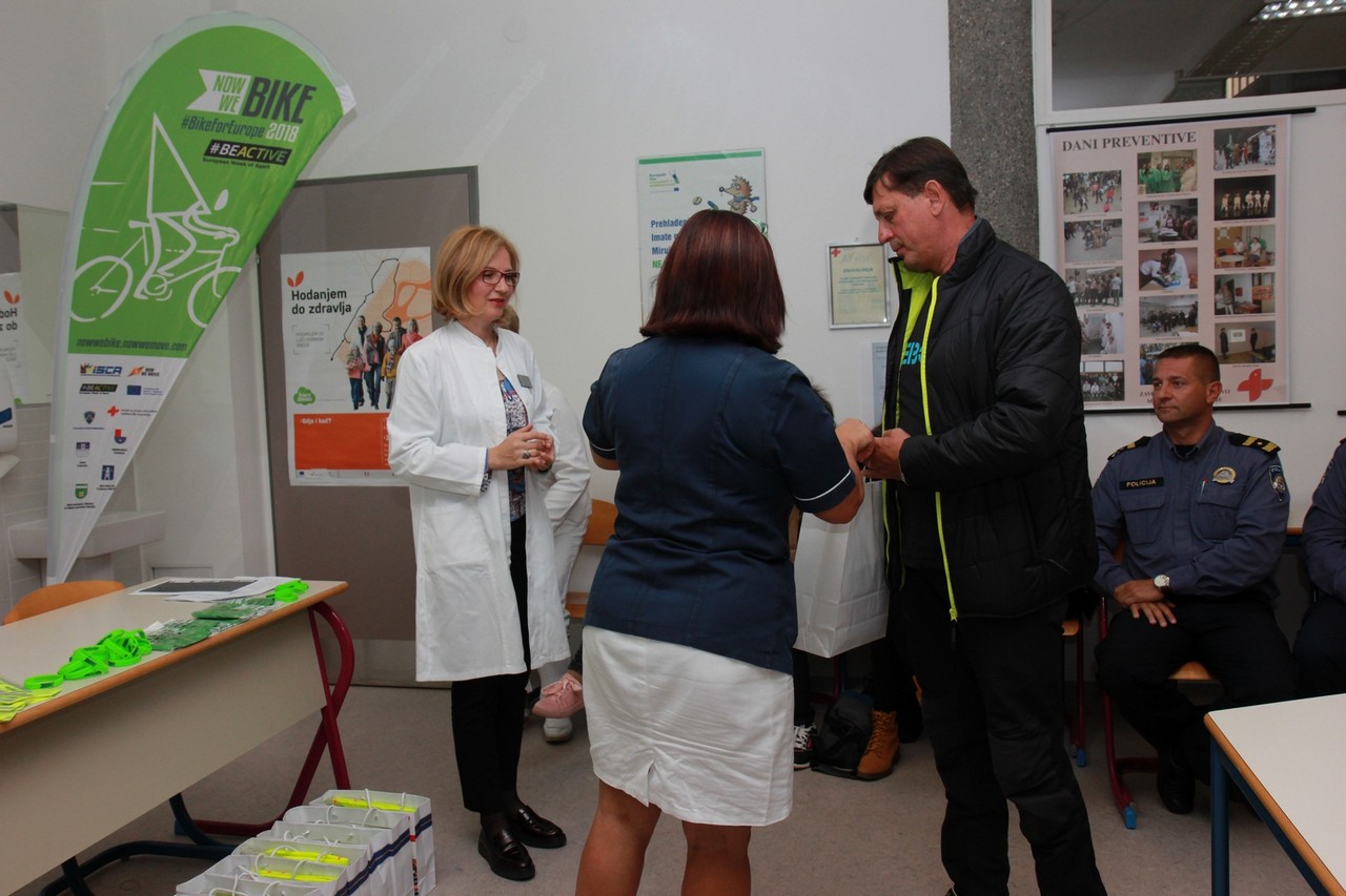 Mirjana Tišler iz Kotoribe dobitnica glavne nagrade u kampanji ‘Pješke ili biciklom na posao’