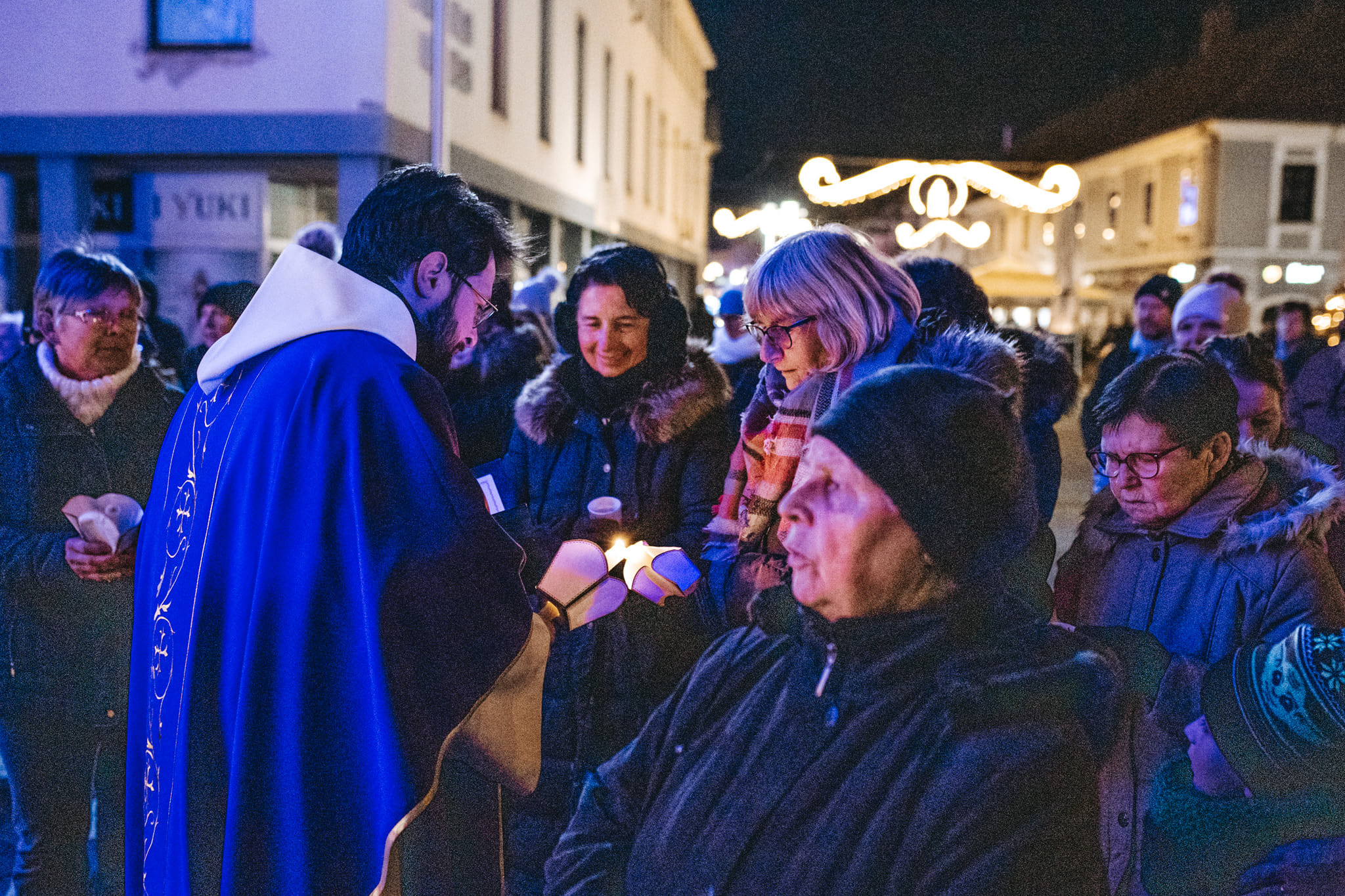 Paljenje treće svijeće u Čakovcu