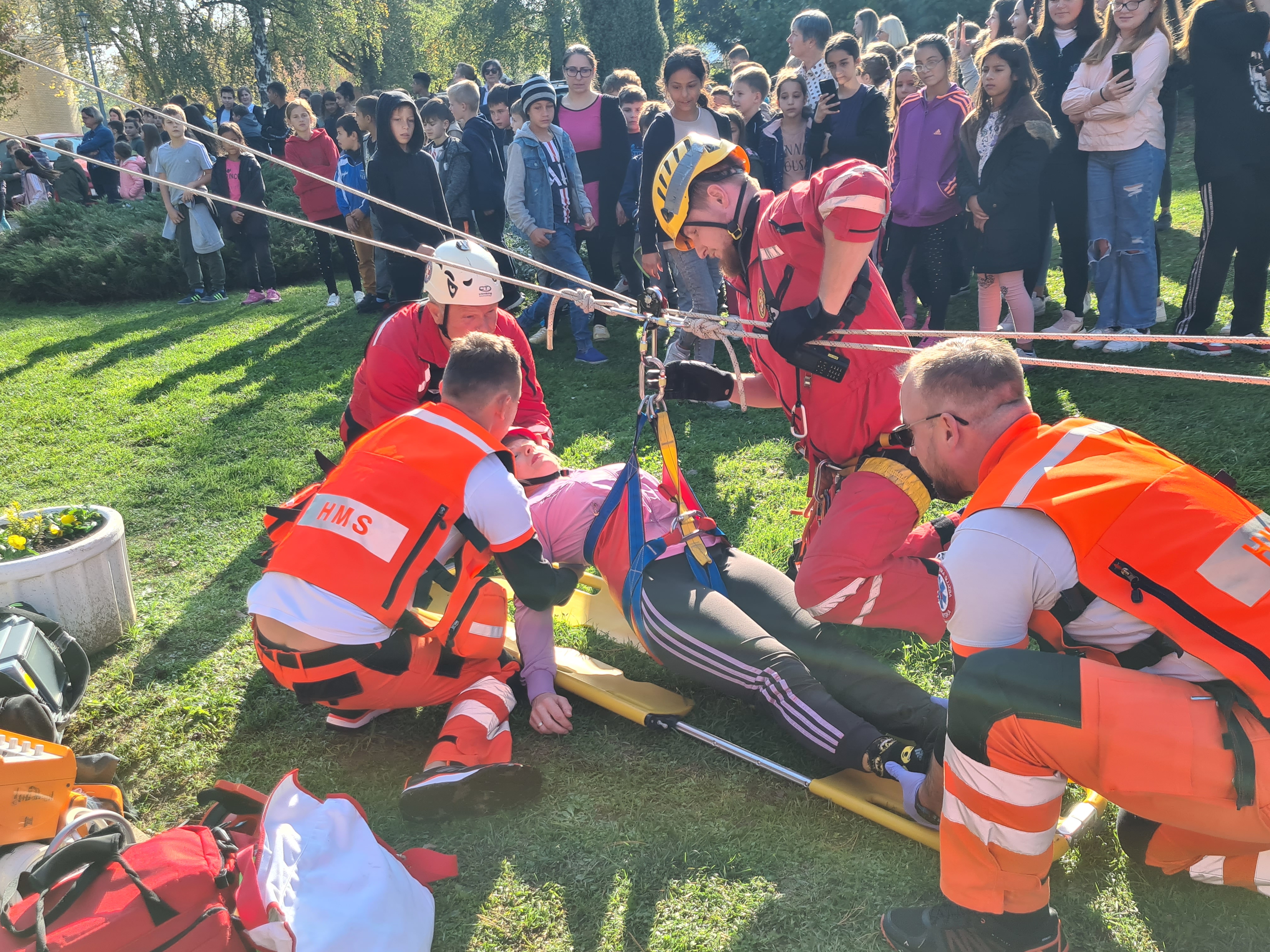 Vježba evakuacije i spašavanja u Osnovnoj školi Mursko Središće