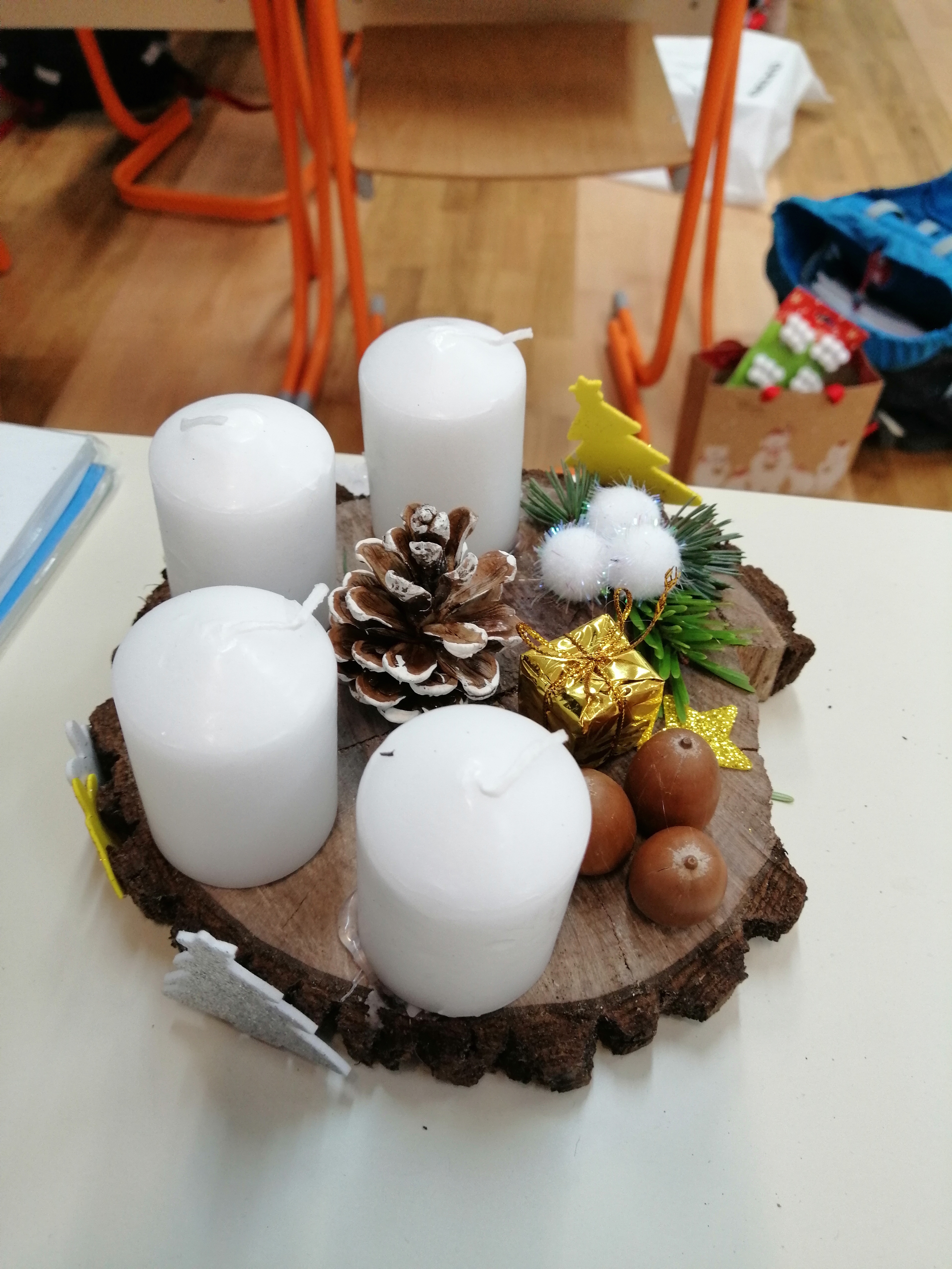 Radionica na temu Advent na stolu u III. OŠ Čakovec