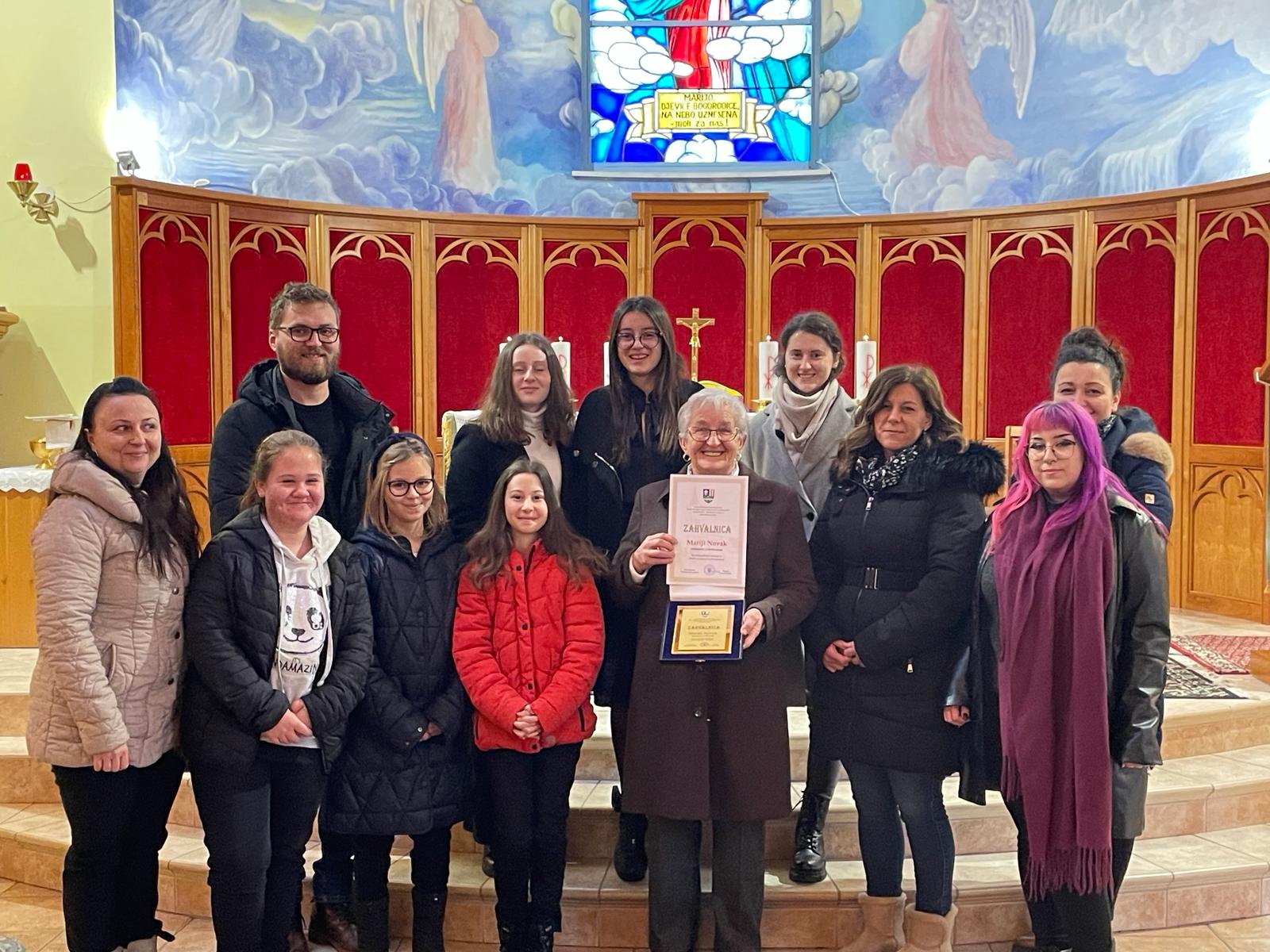 PUŠĆINE Župnik i vjernici oprostili se od zvonarice Marije Novak