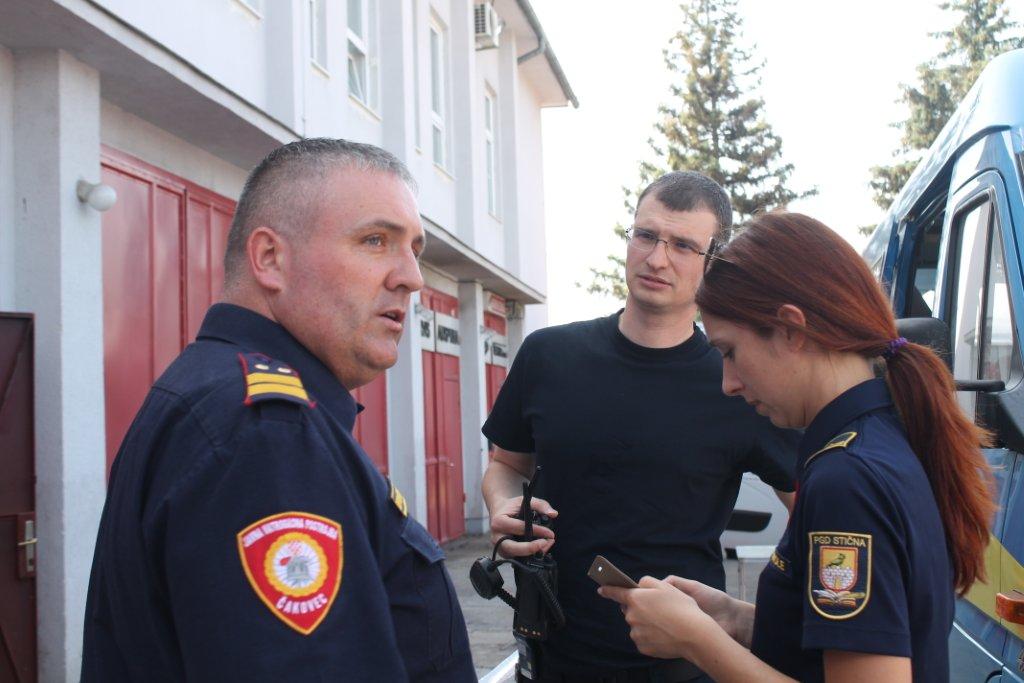 Vatrogasna vježba u Čakovcu