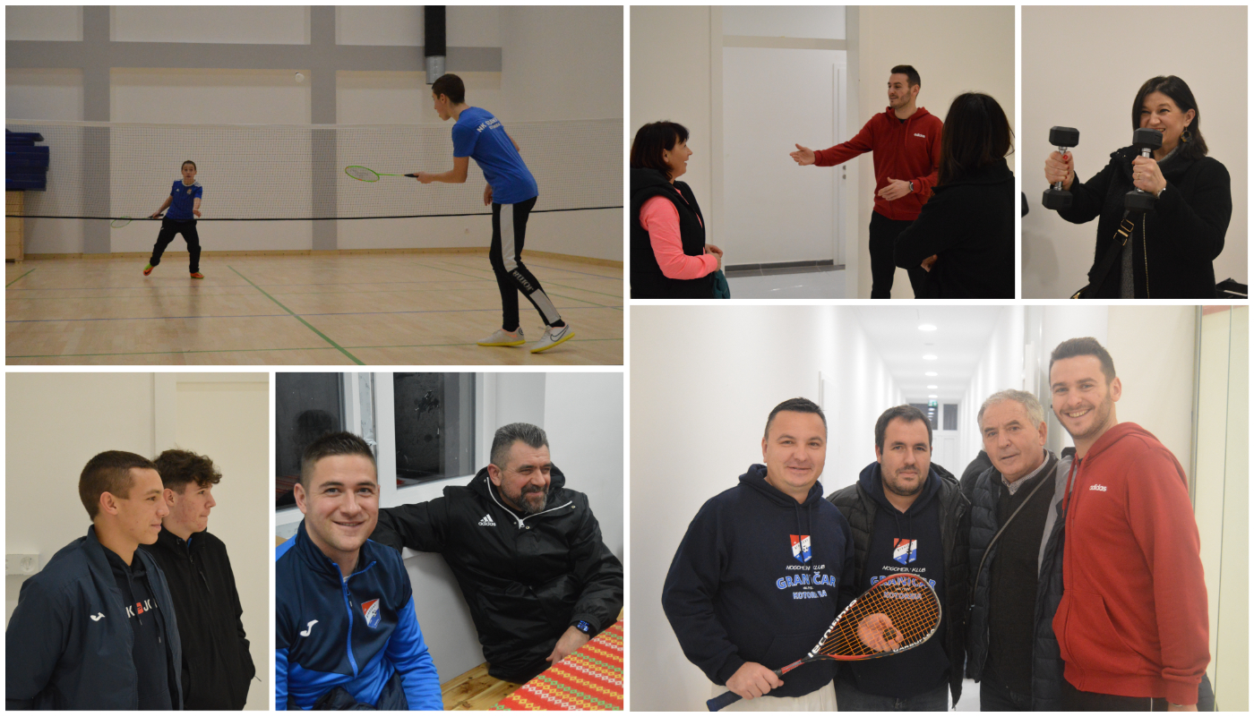 Graničar mještanima otvorio vrata: Mnogi su poželjeli razgledati novoizgrađeni Sportski centar u Kotoribi