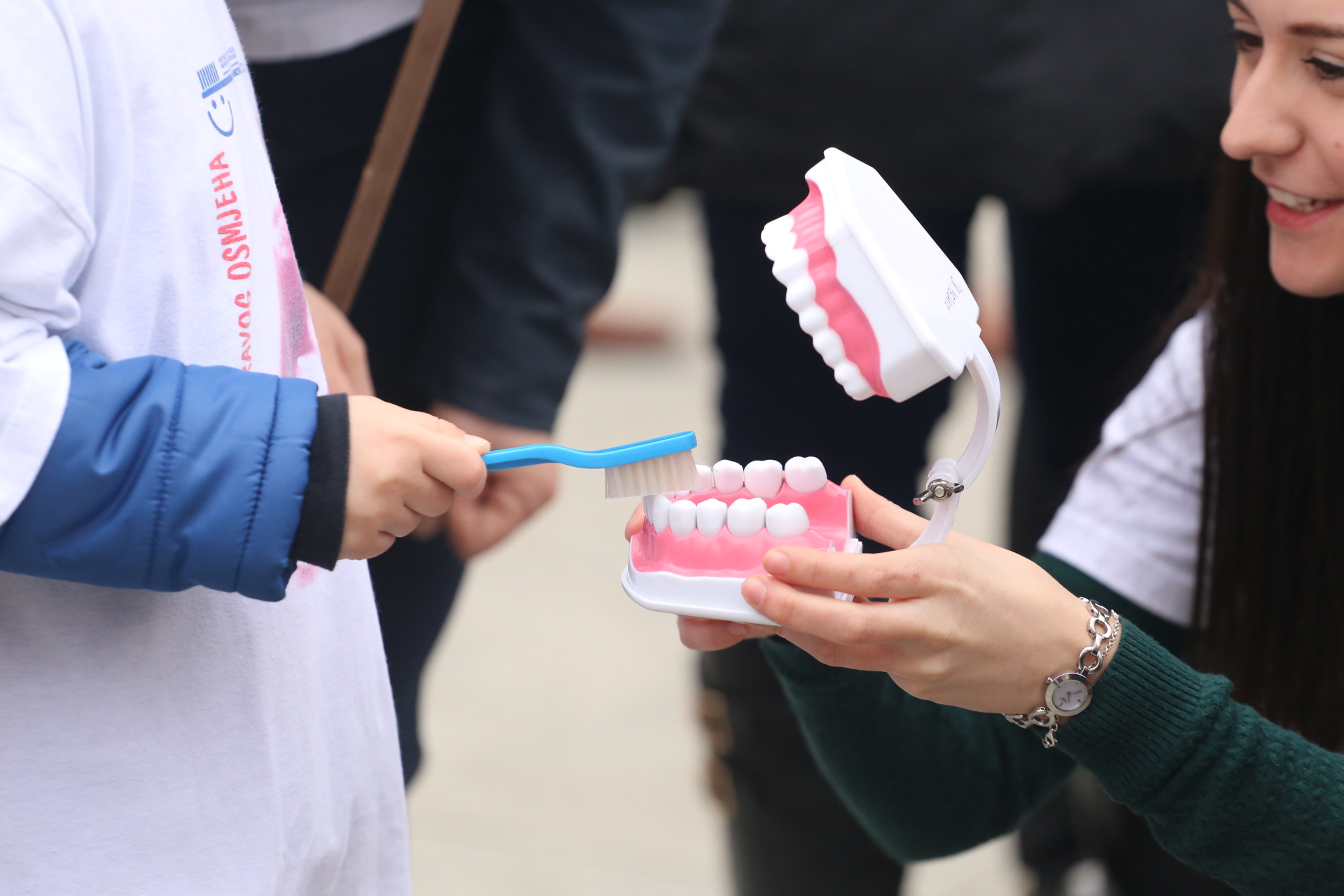 Vesela atomsfera na Danu zdravog osmijeha u centru Čakovca