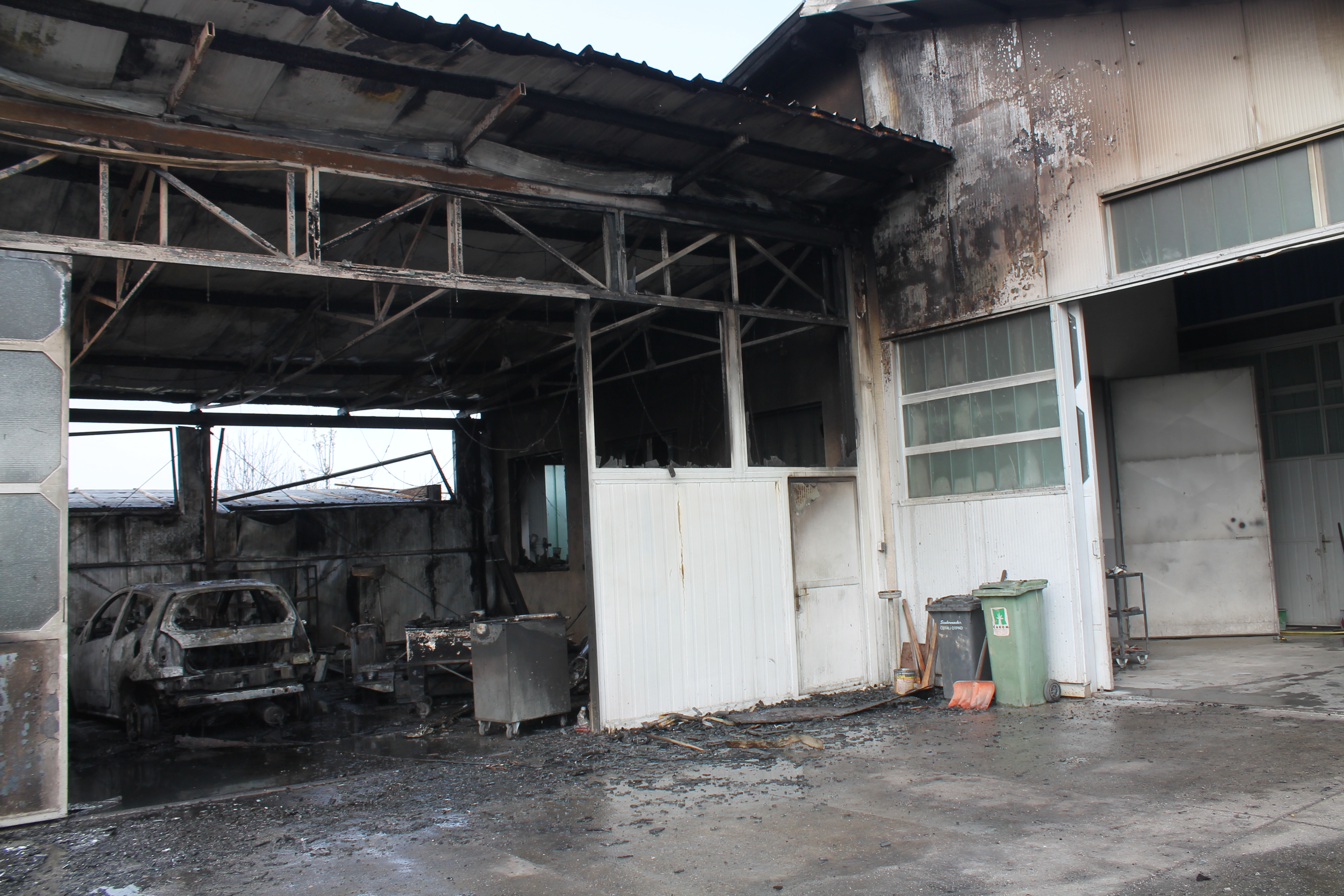 Požar u Strahonincu