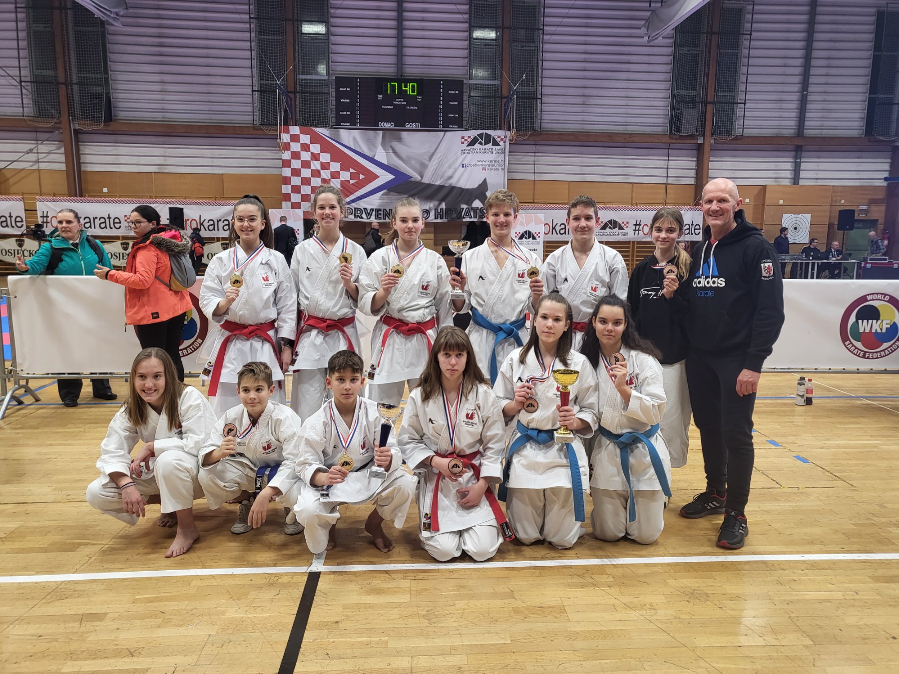 SJAJAN USPJEH Karate centar Šenkovec ima šest državnih prvaka!