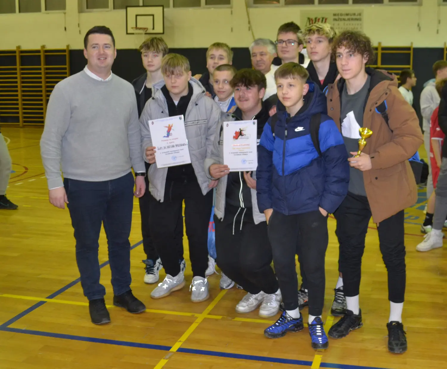 5 – Trećeplasirana ekipa iz Čakovca 5 – Trećeplasirana ekipa iz Čakovca