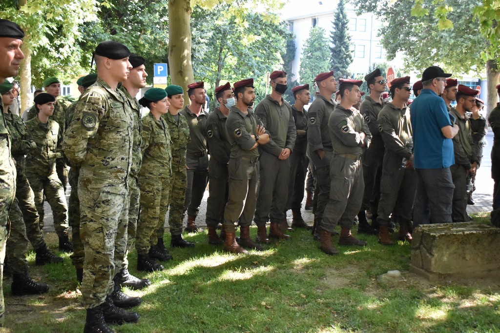 Hrvatski i izraelski vojnici u Čakovcu