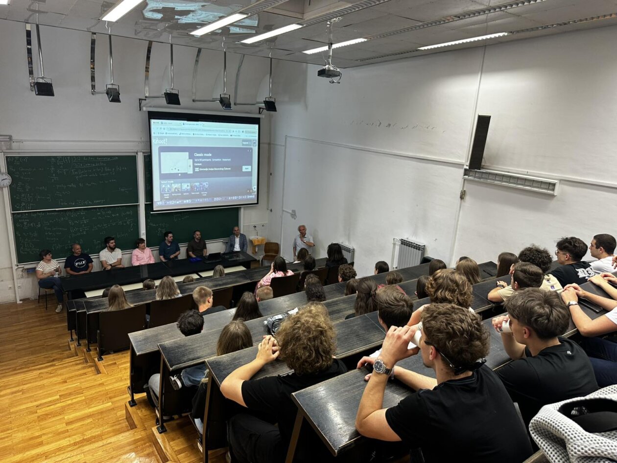 gimnazija posjet PMF gimnazija posjet PMF