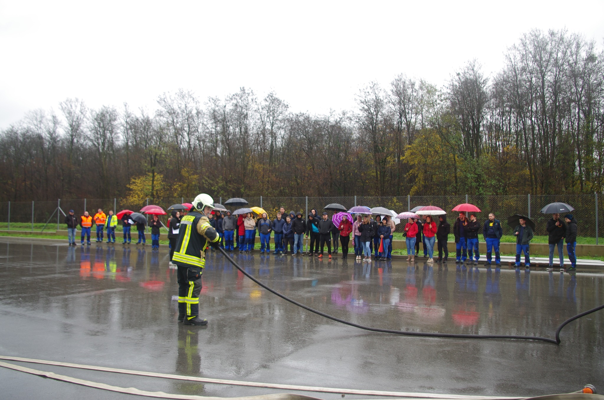 Kotoripski vatrogasci proveli vatrogasnu vježbu u tvrtki Muraplast