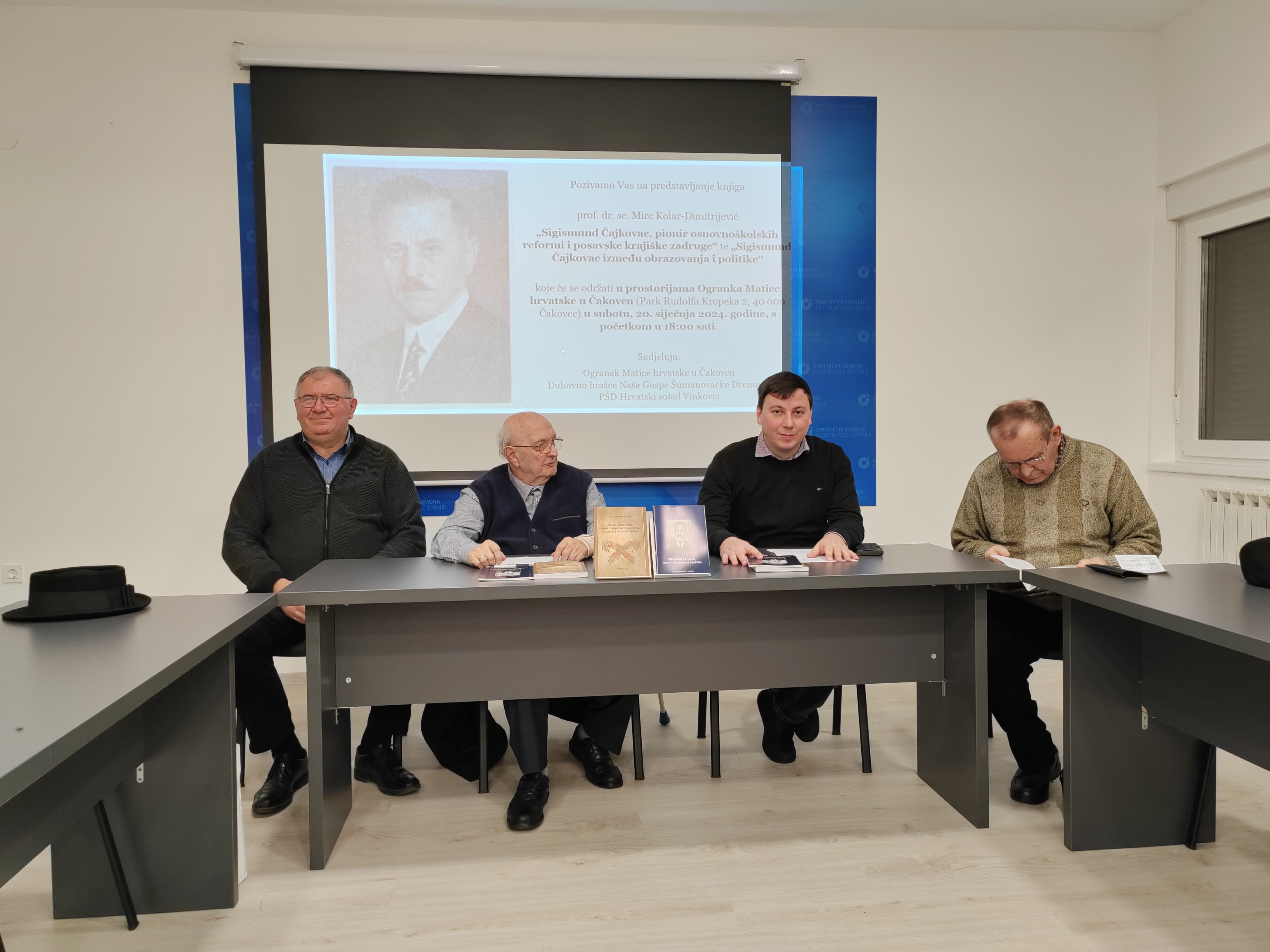 Dvije knjige o Sigismundu Čajkovcu povezale dva kraja Hrvatske